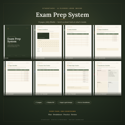 Exam Prep System