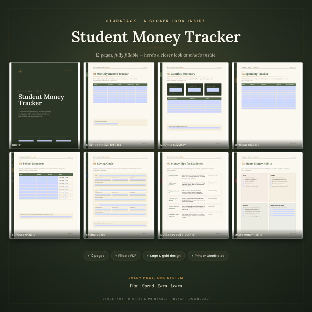 Student Money Tracker