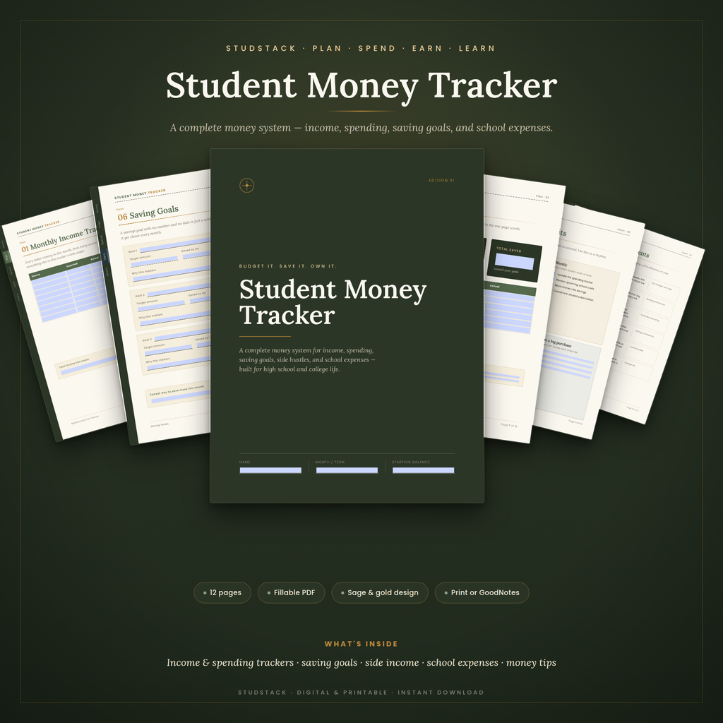 Student Money Tracker